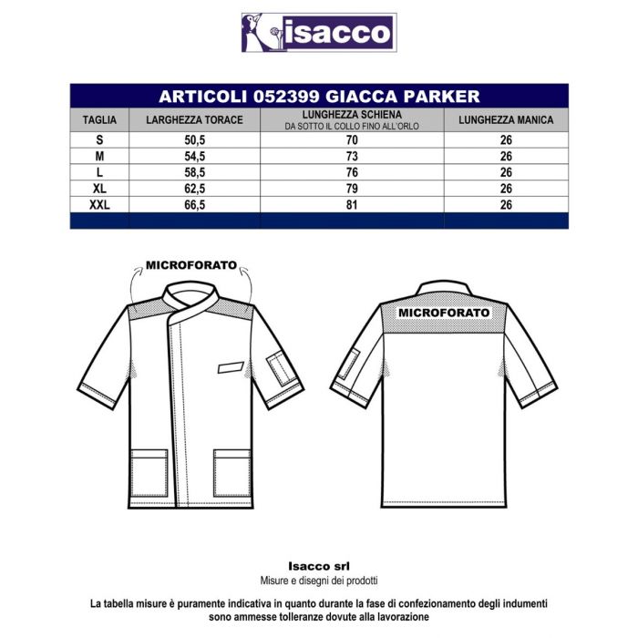 Casacca Parker Isacco