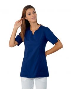 Casacca Tiffany Isacco-Blu-Misto 65% Polyester / 35% Cotone-XL