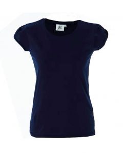 Perth Lady-Blue Denim-100% Cotone Pettinato Slub-M