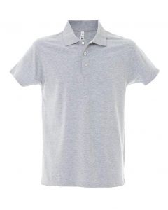 Polo Dubai Uomo-100% Cotone Jersey Pettinato-S-Melange