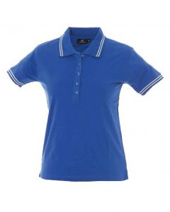 Polo Minorca Lady-Royal-100% Cotone Jersey Pettinato-S