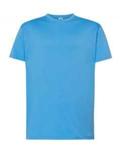 Regular T-Shirt Uomo-Azzure-100% Cotone-XS