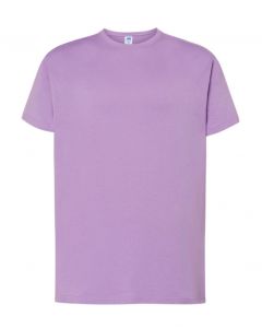 Regular T-Shirt Uomo-Lavender-100% Cotone-XS