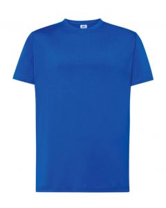 Regular T-Shirt Uomo-Royal Blue-100% Cotone-XS