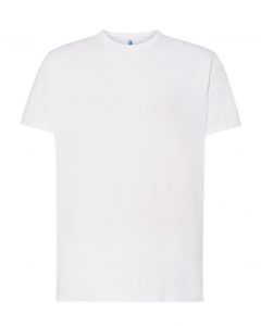 Regular T-Shirt Uomo-White-100% Cotone-S